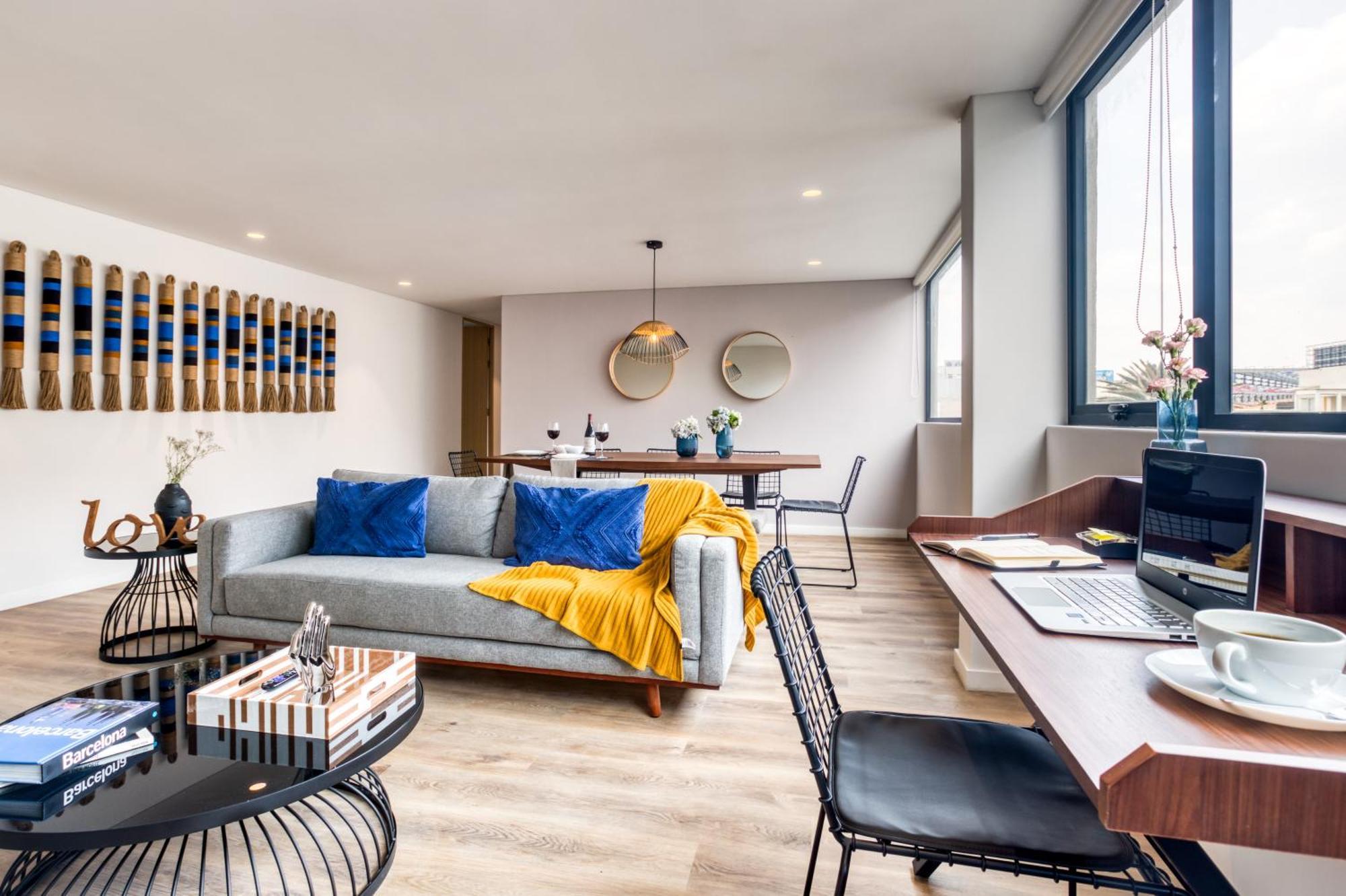 Uliv Family Apartments Polanco Mexico City Rum bild